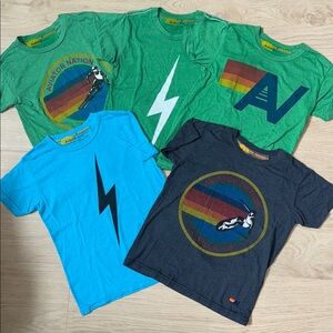 Proloved Aviator Nation Kids Tees - Green, Blue, Navy 5 T-Shirts